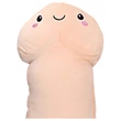 Ölelhető pénisz plüss - 30 cm (natúr)