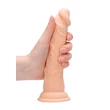 RealRock Dong 7 - élethű dildó (17 cm, natúr)