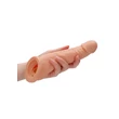 RealRock Penis Sleeve 8 - péniszköpeny (21cm) - natúr