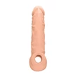RealRock Penis Sleeve 8 - péniszköpeny (21 cm, testszínű)