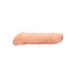 RealRock Penis Sleeve 8 - péniszköpeny (21cm) - natúr