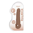 RealRock Penis Sleeve 9 - péniszköpeny (21,5 cm) - sötét natúr