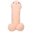 Ölelhető pénisz plüss - 60 cm (natúr)