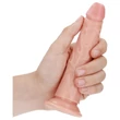 RealRock Slim - realisztikus dildó - 15,5 cm (testszínű)