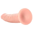 RealRock Slim - realisztikus dildó - 15,5 cm (testszínű)