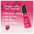 Crushious - vízbázisú síkosító, eper (50ml)