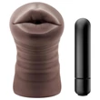 EnLust Krystal - AI Dream Girl vibrációs száj-maszturbátor (barna)