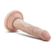 Dr. Skin 5 - tapadókorongos élethű dildó (natúr, 14,5 cm)