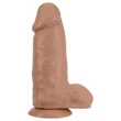 Blush Chub - élethű, tapadótalpas dildó - 18 cm (natúr)