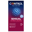 Control - extra pontozott óvszer (12 db)