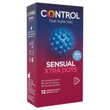 Control - extra pontozott óvszer (12db)