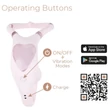 Adrien Lastic Venus - G-pont- és csikló vibrátor (pink)
