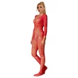 Subblime 952419 - csillogó strasszos overál - (piros) -XS-M