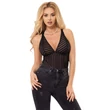 Subblime 954147 - csíkos body szett - (fekete)