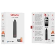 Oninder - App-vezérelt vibrátor (fekete)