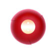 Redrose - akkus, léghullámos rózsa csiklóvibrátor (piros)