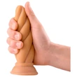 Max & Co Felix - csavaros anál plug - 15 cm (natúr)
