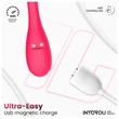 INTOYOU Kyra Pelvic - App-vezérelt vibrációs gésagolyó (pink)