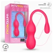 INTOYOU Kyra Pelvic - App-vezérelt vibrációs gésagolyó (pink)
