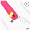Adalet Gently - App-vezérelt G-pont és prosztata vibrátor (pink)