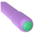 Adalet Gently - App-vezérelt G-pont és prosztata vibrátor (lila)