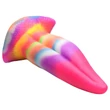 Creature Cocks Tongue - világító szilikon dildó - 21 cm