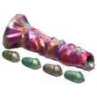 Creature Cocks Larva - ovipozitor űrlény dildó (szivárvány)