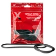Perfect Fit Slim Wrap 15 - vékony péniszgyűrű - fekete (38 cm)
