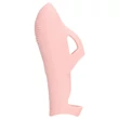 Loveline - bordázott ujjvibrátor (pink)