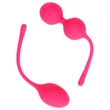 Loveline - súlyozott kegel golyó szett - 2 részes (pink)