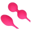 Loveline - súlyozott kegel golyó szett - 2 részes (pink)