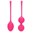 Loveline - súlyozott kegel golyó szett - 2 részes (pink)