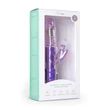 EasyToys Butterfly - forgó-lökő vibrátor (lila)