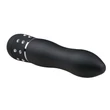 EasyToys Diamond Curved - mini rúd vibrátor (fekete)