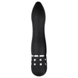 EasyToys Diamond Curved - mini rúd vibrátor (fekete)