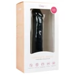 Easytoys - tapadókorongos élethű dildó (20,5 cm, fekete)
