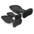 Easytoys Rocket - anál plug szett (fekete, 3 részes)