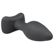 EasyToys - szilikon anál plug - kicsi (fekete)