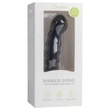 Easytoys Ribbed - tapadókorongos anál dildó (14 cm, fekete)