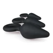 Easytoys - fogógyűrűs anál plug szett - 3db (fekete)