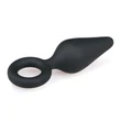 EasyToys Pointy Plug S - anál plug (fekete) - kicsi