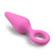 Easytoys Pointy Plug M - anál dildó - közepes (pink)