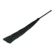 EasyToys Tickler - csípős szilikon korbács (fekete)