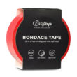 Easytoys Tape - bondage szalag - piros (20m)