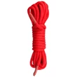 EasyToys Rope - bondage kötél (5 m, piros)