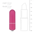 Easytoys - mini rúd vibrátor (pink)