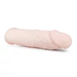 Flesh - hosszabbító péniszköpeny (natúr) - 18 cm