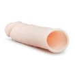 Flesh - hosszabbító péniszköpeny (natúr) - 18 cm