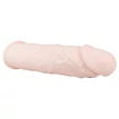 EasyToys - Flesh - hosszabbító péniszköpeny - 18 cm (testszínű)