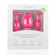 Easytoys Diamond - anál dildó szett (pink)